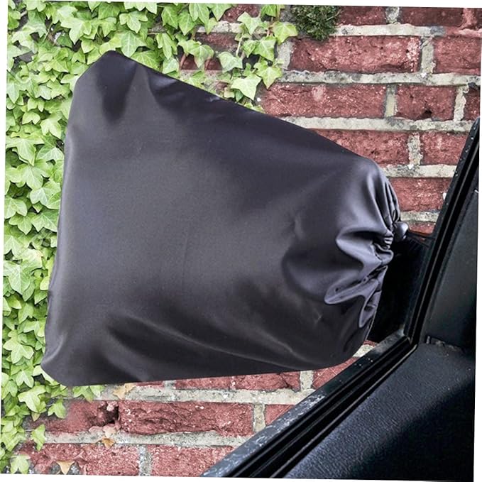 FAVOMOTO 10pcs Car Mirror Covers Frost Rain Protector for Rearview Mirrors Easy to Install Lightweight Vehicles