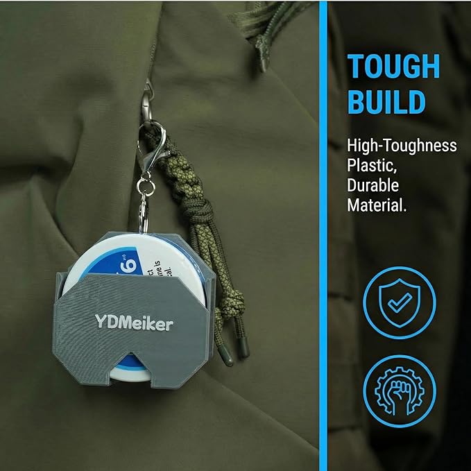 Pouch Can Holster for Car & Belt Fits Zyn Can Tins, Holster Clip to Belt or Car Sun Visor, Keychain for Can - Silver