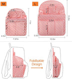 Surblue Backpack Organizer Insert Liner Hanging Travel Rucksack Purse and Handbag Insert Pocket, High-capacity Divider Foldab
