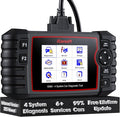 iCarsoft E660 2025 Version 4 Systems OBD2 Scanner, ABS SRS Engine Transmission Car Code Reader with 6 Reset Service Clear Fault