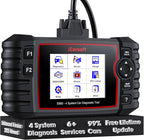 iCarsoft E660 2025 Version 4 Systems OBD2 Scanner, ABS SRS Engine Transmission Car Code Reader with 6 Reset Service Clear Fault