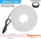 HOLDCY Car LED Strip Lights - Trunk Cargo Ambient Lighting, White 6000K, 177.16 inches Flexible Cuttable LED Light Strip, Easy Install, Waterproof, Universal Fit for Car Trunks, SUVs, and Vans