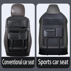 Backseat Car Tray for Kids, Sturdy Toddler Travel Tray Table with Cup Holder & Storage Pockets, Snack & Activity Car Seat Table for Road Trips, Fits Most Vehicles