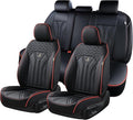 FLORICH Leather Seat Covers Full Set Car Seat Protectors 5 Seats Automotive Seat Covers Universal Fit for Most Cars Trucks SU