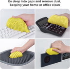 COLORCORAL 480g Cleaning Gel Universal Dust Cleaner for Car Vent Keyboard Cleaning Detailing Slime Putty Cleaning Kit Car Acc