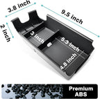 BestEvMod Center Console Organizer Tray Armrest Storage Box Accessories ABS Material Compatible with Chevy Bolt EV Bolt EUV 2022-2025 Accessories