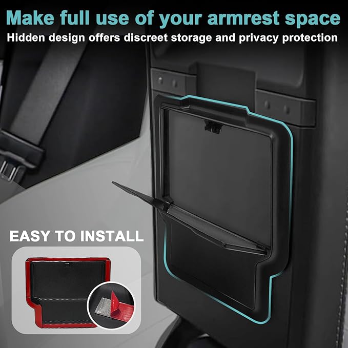 BestEvMod 5PCS Center Console Organizer Compatible with 2026 2025 Tesla New Model Y Juniper Accessories ABS Slide Smoothly Cup Holder Insert Wireless Charger Mat Silicone (White) Not fit Standard