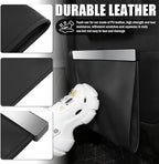 LED Car Trash Can Leak-Proof,Strong Magnetic Fast Closing Car Trash Bin as Cars Organizers and Storage,Cars Garbage Can with Automotive Trashs Bag for Backseat,Console,Door