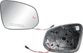Replacement Passenger Right Side Door Mirror Glass Heated and BLIS with Back Plate for Toyota Tacoma 4 Runner RAV4 2014-2023