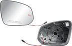 Replacement Passenger Right Side Door Mirror Glass Heated and BLIS with Back Plate for Toyota Tacoma 4 Runner RAV4 2014-2023