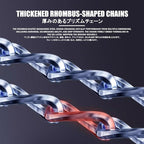 Snow Chains，Tire Chains For Suv，Automatic Locking Mechanism, Easy And Convenient Installation, Reusable, Suitable For Sedans,