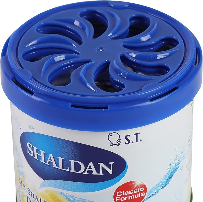 Auto Dynasty My Shaldan Japanese Room/Car Limonene Gel Natural Air Freshener, Cans, Blue Squash Scent, 80g