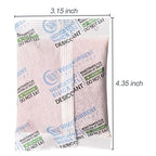 [6 Packs] 50g Desiccant Packs, Indicating Silica Gel Packets, Rechargeable Desiccant Packs, Desiccant Moisture Absorber for