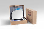 EAP Driver Side Mirror Glass Compatible with Toyota Sienna 2011-2020, Heated, 8790608021 8790608020
