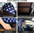 Waterproof Sweating Car Seat Cover for Post Gym Workout, Running, Swimming, Beach and Hiking, Universal Fit Non-Slip Bucket S