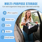 Car Organizer- Car Seat Organizer for Front Seat Back Seat Between Seats, Foldable Car Storage Organizer for Kids Adults with