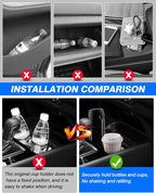 Autorder Center Console Cup Holder Insert for 2023 2024 2025 Mazda CX-50 CX50 Interior Accessories Water Cup Holder