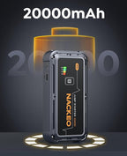 Car Jump Starter 7000A Car Battery Jump Starter Portable Pack for Up to All Gas and 10.0L Diesel Engine 12V Jump Box, Jump