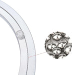 Aluminum Heavy Duty Lazy Susan Rotating Turntable Bearing Swivel Plate Hardware for Dining-Table (6 inch)