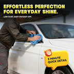 Ultra Fine Glaze - 17.6 Bottle Polish for Mirror Shine & Pre-Wax Cleanser - Jewel-Like Finish for Automotive Paint - Apply by DA Polisher or Hand - All Painted Surfaces