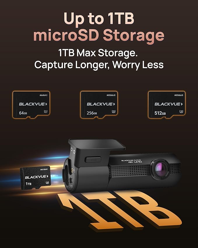 BlackVue Elite 9-2CH 64GB Dash Cam - 4K+2K Dash Cam Front and Rear, Dual HDR STARVIS 2, Power Saving Parking Mode, Free Hardw
