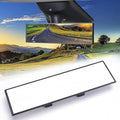 Rear View Mirror, Universal Interior Clip-on Wide Angle Mirror,Flat HD Rearview Mirror, Anti Glare, Clear Tint, Accessories for Car SUV Trucks Vehicles (11"*3")