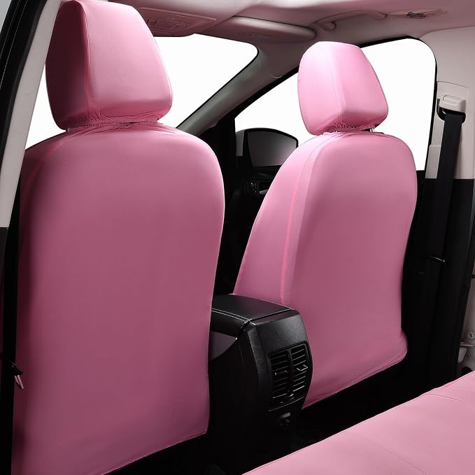 Flying Banner Butterfly car seat Covers ful Set Fashion Universal Lady Woman Female Rear Bench Split Colorized (Full Set - La