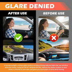 59.06x5.91 Car Windshield Tint Strip Kit,5% VLT Car Window Tint Film for Glare Reduction with Scraper & Knife,Cuttable Window Tints Cars Accessories for Windshield Tints