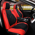 Coverado Front Seat Covers, 2 Pack Waterproof Seat Covers for Cars, Luxury Leather Seat Cushions, Front and Rear Seat Protect