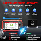 LAUNCH OBD2 Scanner CRP123I V3.0 Elite, 2026 Lifetime Free WiFi Update Scan Tool, FCA SGW, CANFD&DoIP, SAS/Throttle/Brake/BMS