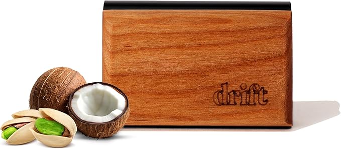 Drift Car Air Freshener - Wood Fragrance - Automotive Odor Eliminator - Long Lasting Scent - Scent Refill - Coconut & Pistach