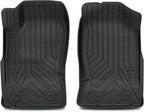 KUST Floor Mats for Toyota Tacoma 1995-2004 (Not for Double Cab), All Weather Floor Liners for Tacoma Accessories Car Mats TPE Rubber High Edge, Front 2PCS