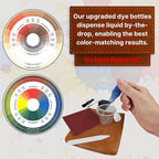 Doc Bailey’s Vinyl & Leather Restoration Re-Dye & Repair-A-Tear Kit - Easy, Effective, and Versatile Leather Repair Solution 
