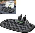 Wuyaoyao Multifunction Car Anti-Slip Mat Auto Phone Holder, PVC Car Dashboard Non-Slip Pad Phone Mount with Temporary Parking