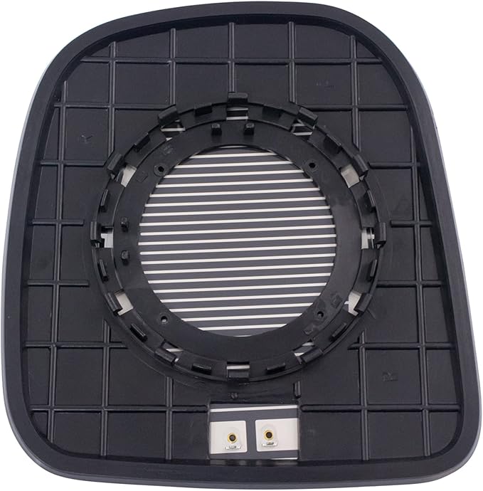 TRQ Exterior Mirror Glass Power Heated Passenger Side Compatible with Express Savana