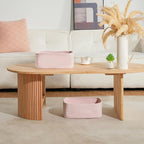 Shelf Baskets for Organizing | Storage Basket for Shelves | Small Woven Baskets | Rope Toy Basket | Closet Organizer Bins | C
