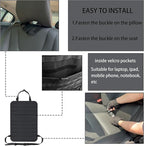 8 Pack Tactical Molle Car Seat Back Organizer Vehicle Panel with 7 Detachable Molle Pouch for Car Truck Ford Jeep Vehicle Automotive Organizer For Man Combined On Demand (7 Pouches)