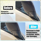 Jaronx Compatible with Tesla Model Y Mirror Holder Lower Cover 2018-2024, Right Passenger Side Rearview Mirror Bracket Bottom Base Cover Replacement for Tesla Model Y Accessories 8202208