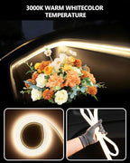 2025 Tesla Frunk LED Strip Model 3 Highland 2024 2025 Flexible Silicone Waterproof Interior Lighting Bar Tesla Front Trunk Accessories Ambient Lights