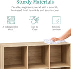 Best Choice Products 6-Cube Storage Organizer, 13.5in Shelf Opening, Bookcase, Display Shelf, Customizable w/ 3 Removable Bac