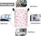 Girls Storage Basket Kids Laundry Hamper Women Organizer Bins Nursery Hamper Gift Baskets for Home,Office,Home Decor