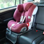 Car Seat Protector Leather Waterproof Child Safety Seat Protector Cover with Thick Pad and 2 Large Pockets Durable Kick Mat f