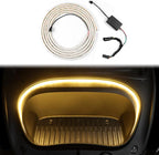 Frunk LED Light Strip for Tesla Model 3 2024 2025 2026 - Waterproof & Easy Installation Interior Lighting Bar with Flexible Silicone, Frunk Ambient Lighting Accessories (DC 15V, Warm White)