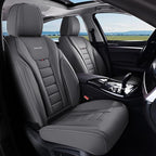Coverado Car Seat Covers, Front Covers for Cars, Car Seat Cover Front Seats, Automotive Seat Cover, Waterproof, Leather Car S