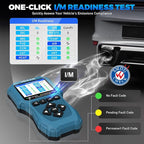OBD2 Scanner Diagnostic Tool, Check Engine Light Car Code Reader with Reset, Battery Tester, Live Data, Freeze Frame, I/M
