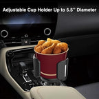 Car Cup Holder Expander Expandable Cup Holder for Car Universal fit Stanley Yeti Water Bottle Large Cups 14/24/36/46oz Cup Holder Extender