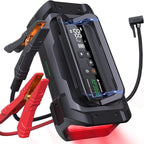 Jump Starter with Air Compressor, 3000A Portable Car Jump Starter with 150PSI Digital Tire Inflator, 12V Car Battery Booster