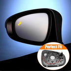 Heated & Blind Spot Left Driver Side Mirror Glass Compatible with Lexus ES300h ES350 2013-2018, IS250 IS350 2015-2020, LS350 2013-2017, GS350 2013-2020, CT200h 2011-2017, RC300 RC350 2015-2019