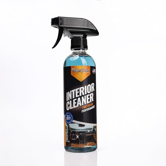 Magic Finish Interior Cleaning Spray (16 fl oz) – All-in-One Car Cleaner Spray for Seats, Dashboards & Consoles – Fast-Acting