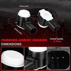 Parking Assist Sensor Compatible with Chevy Silverado Tahoe Suburban Camaro,GMC Yukon Sierra,Cadillac Escalade CTS CT6,Buick 
